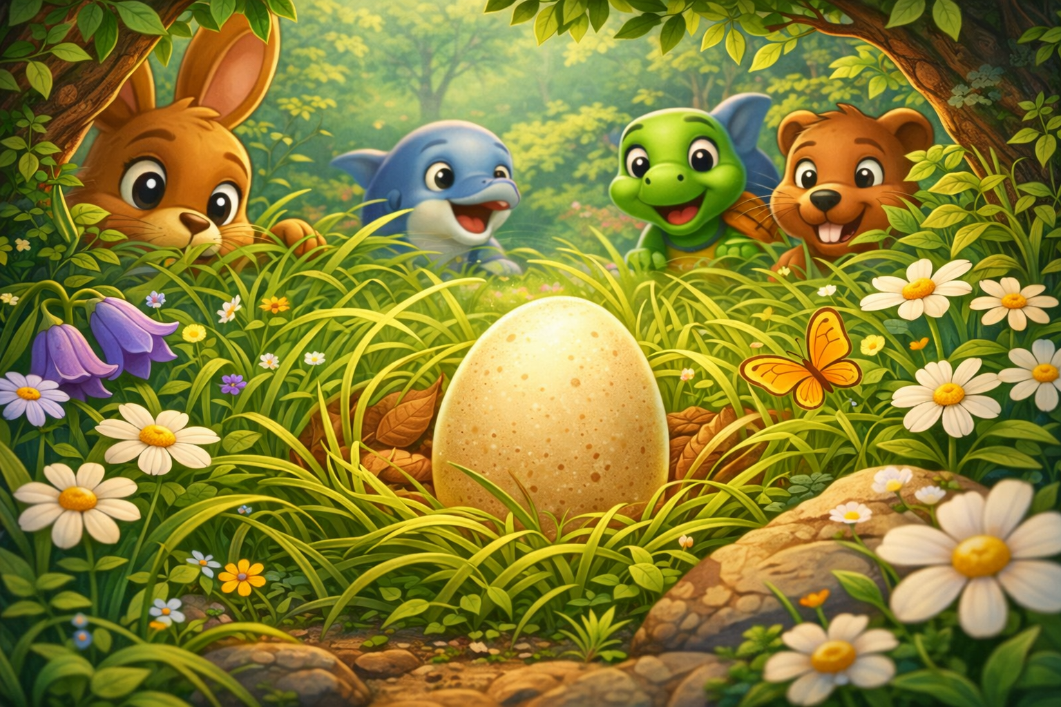 Kraina Taka i Jajeczko, które obudziło wiosnę